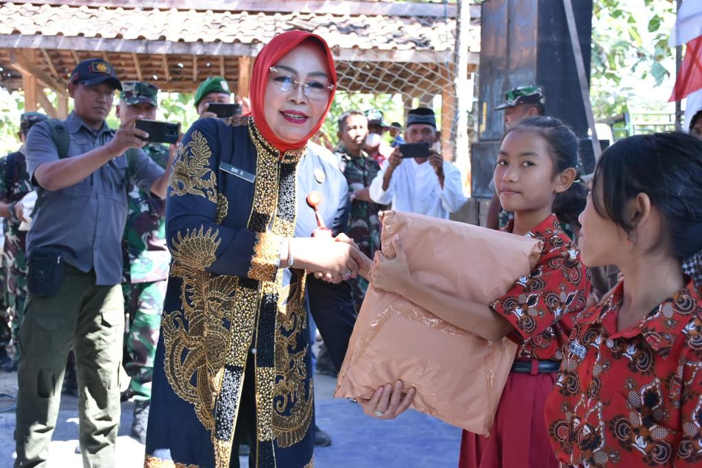 Bupati Hadiri Kegiatan Sosial Kemasyarakatan TMMD Karya Bhakti Mandiri
