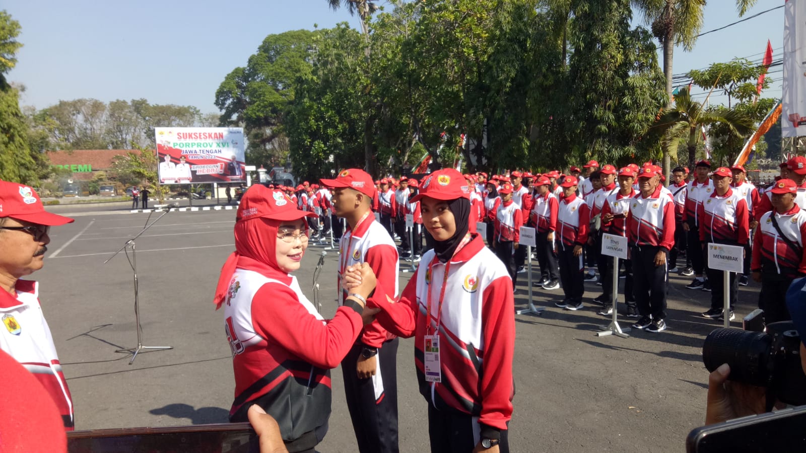 Bupati Lepas Atlet dan Official Kontingen Grobogan ke Porprov Jateng 2023