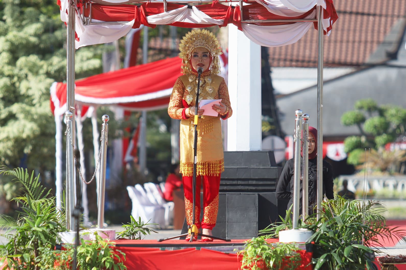 Bupati Grobogan Jadi Inspektur Upacara Peringatan HUT ke-78 Kemerdekaan RI