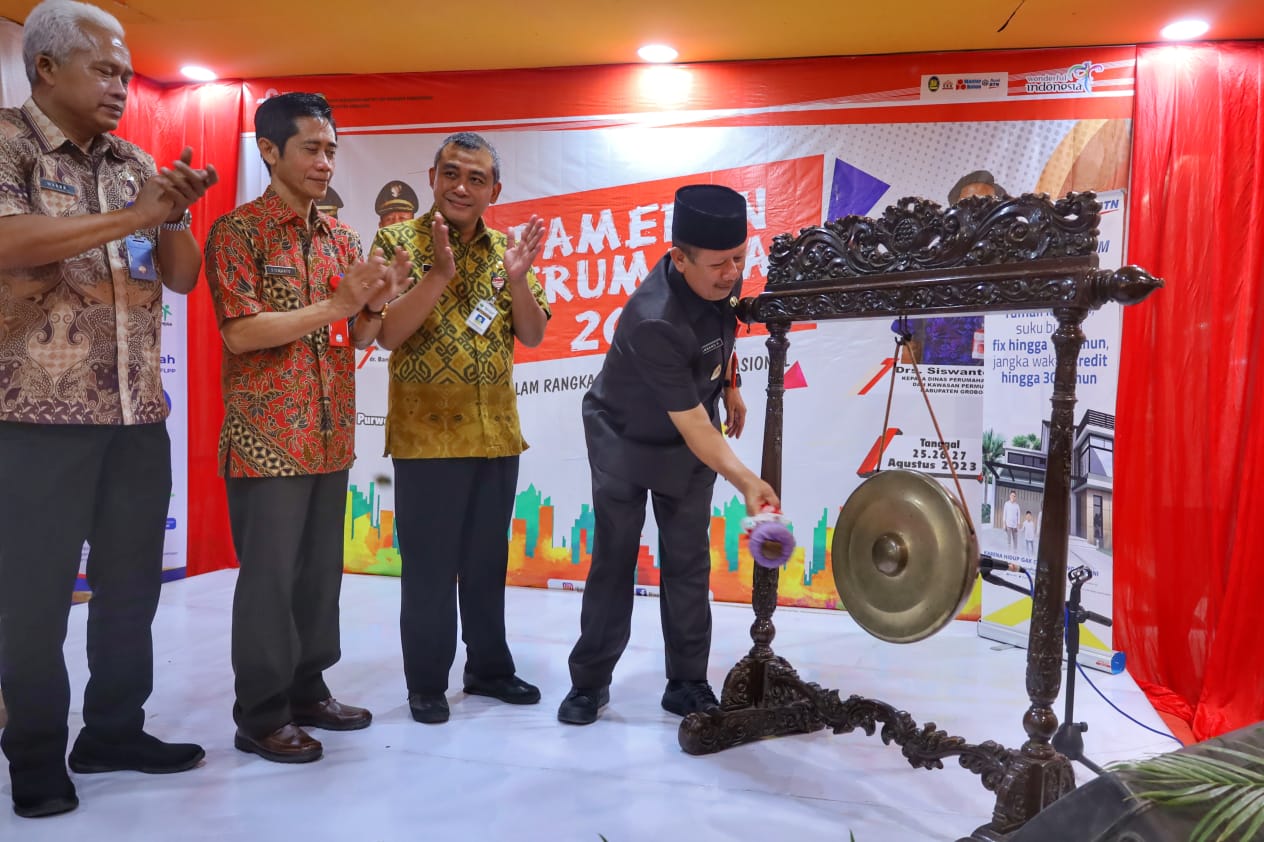 Wakil Bupati Buka Pameran Perumahan Kabupaten Grobogan 2023