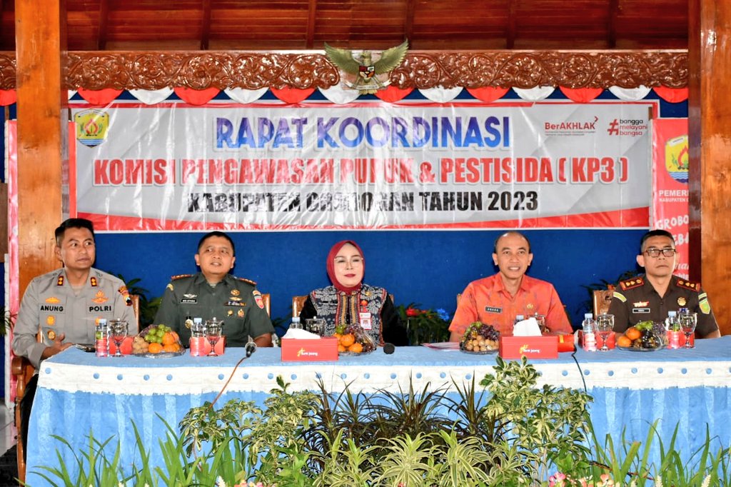 Buka Rakor KP3, Bupati Minta Pengawasan Distribusi Pupuk Dimaksimalkan