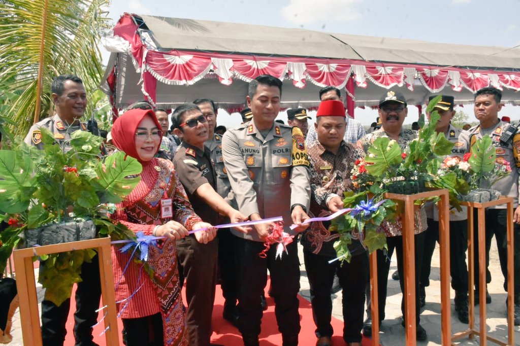 Bupati Apresiasi Bantuan Sumur Bor dari Polres Grobogan