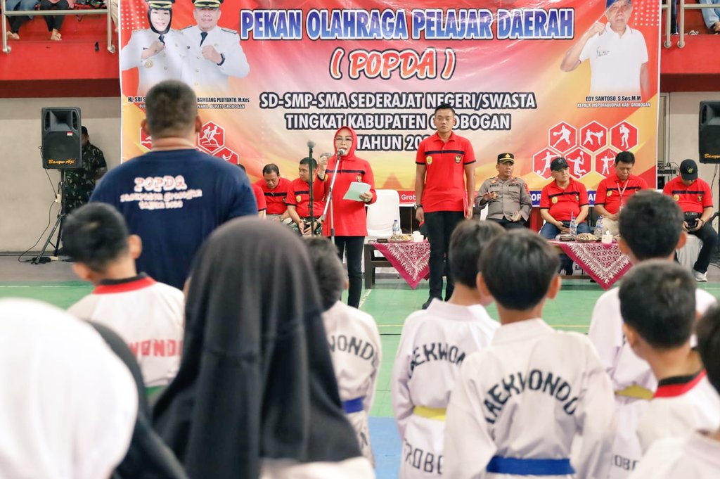 Bupati Buka Pekan Olahraga Pelajar Daerah Tahun 2023