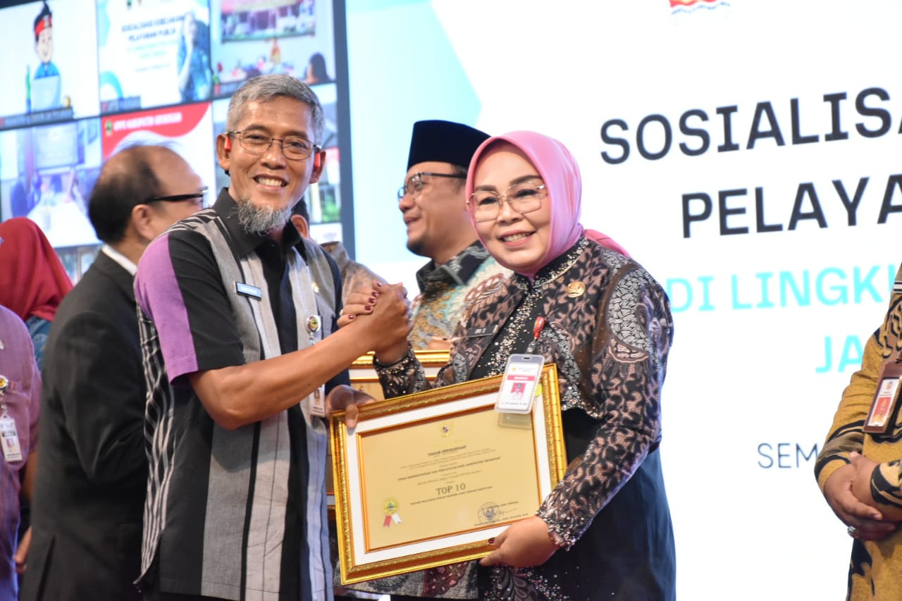 Pemkab Grobogan Raih Penghargaan Top 10 Kompetisi Inovasi Pelayanan Publik KemenPAN-RB