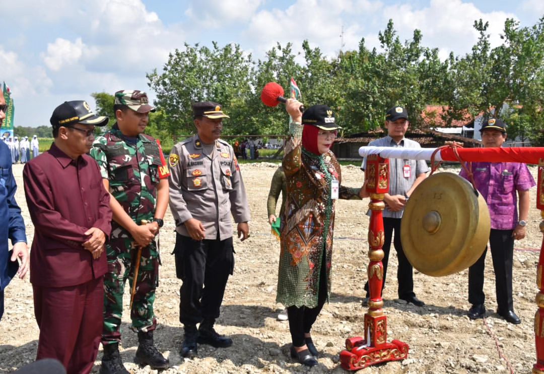 Bupati Resmikan Hasil Karya Bakti Mandiri TNI Tahap I Tahun 2024