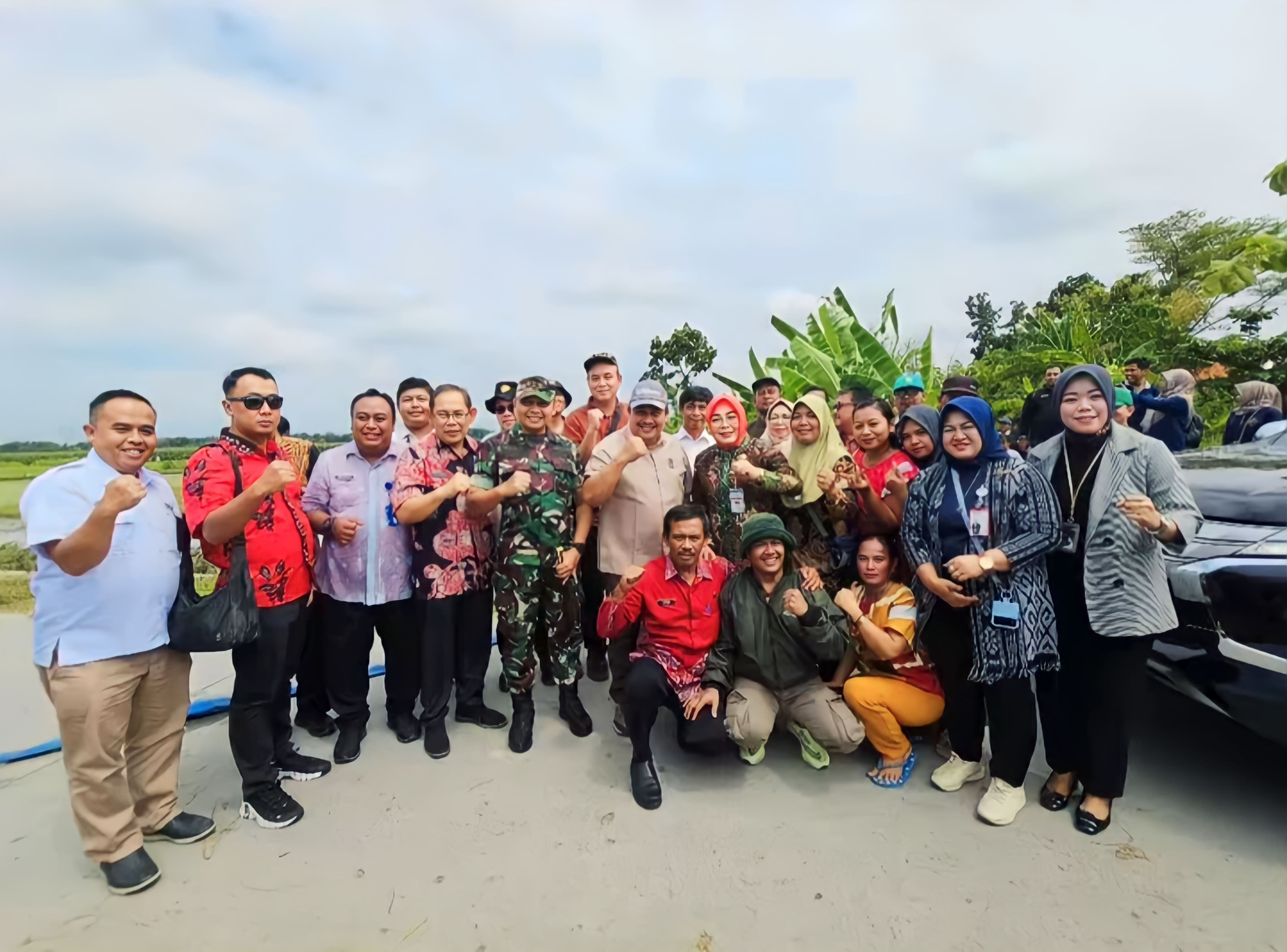 Kunjungan Kerja Plt Sekjen Kementan RI Dalam Rangka Antisipasi Darurat Pangan Di Kabupaten Grobogan