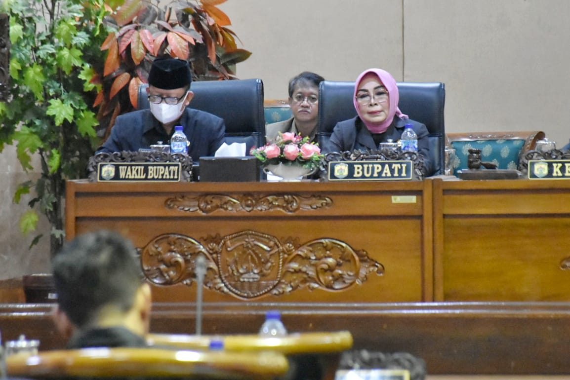 DPRD Gelar Rapat Paripurna Pengambilan Keputusan atas Rekomendasi DPRD terhadap LKPJ TA 2023