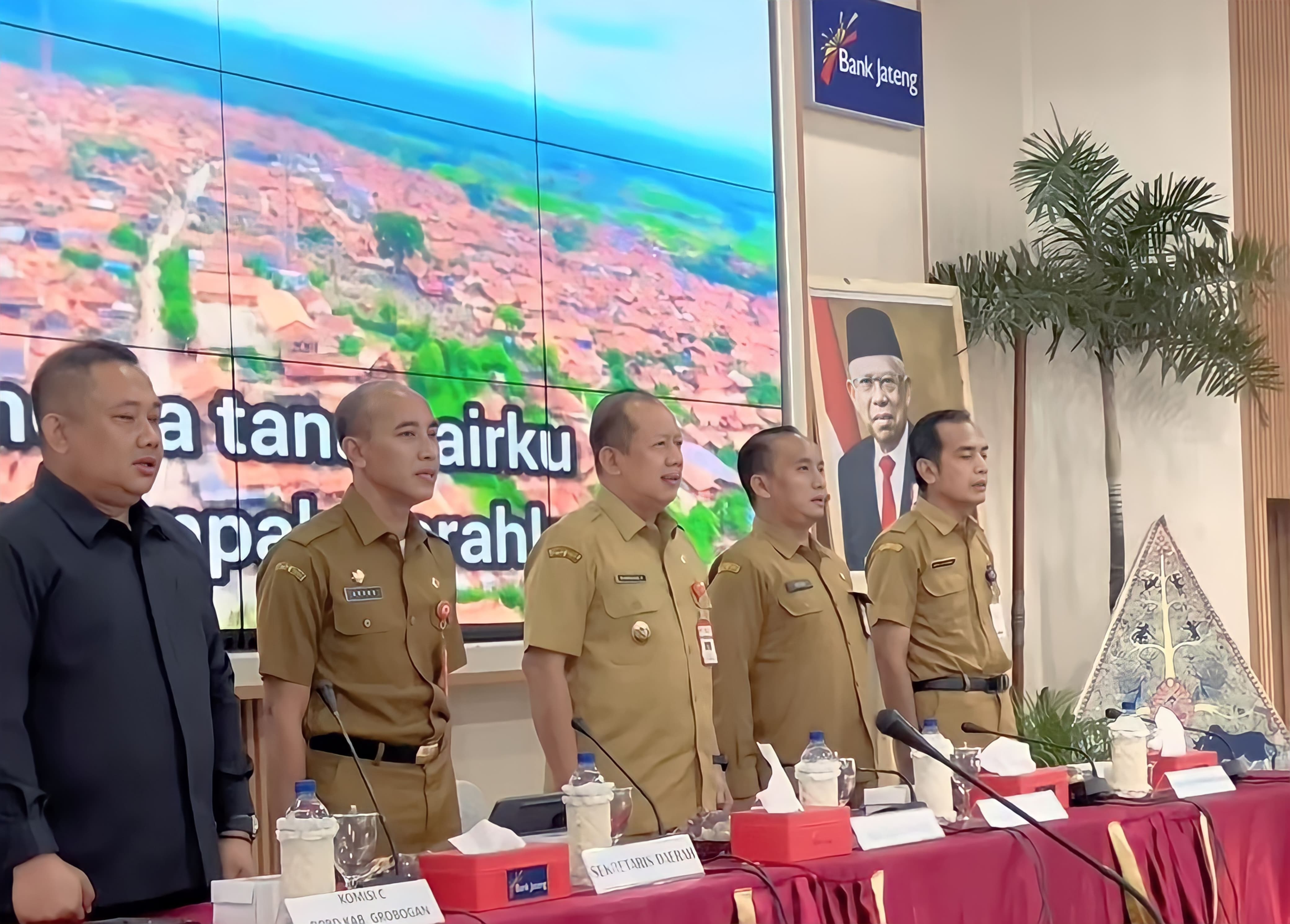 Rakor Pengendalian Pembangunan Triwulan Pertama 2024 dibuka Oleh Wakil Bupati Grobogan