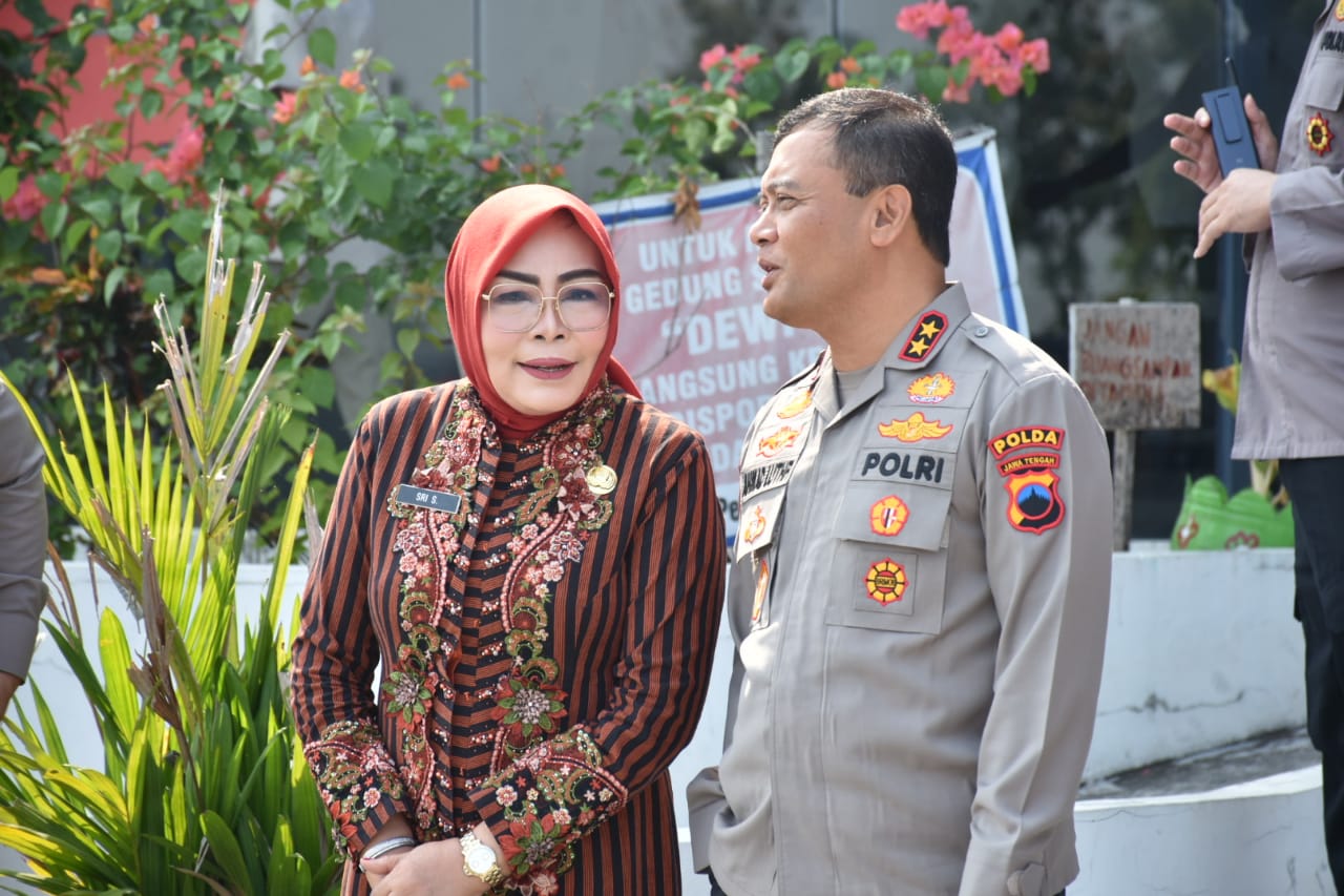 Kunker Kapolda Jateng Memastikan Pilkada Kondusif