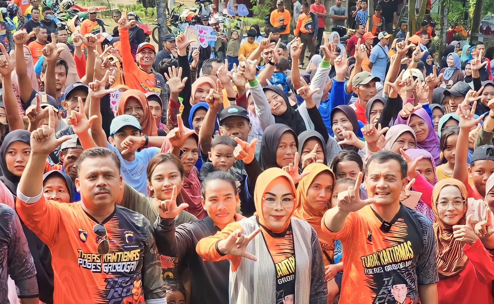 Bupati Grobogan Hadir Dalam Event Trabas Kamtibmas Bareng Kapolda Jateng
