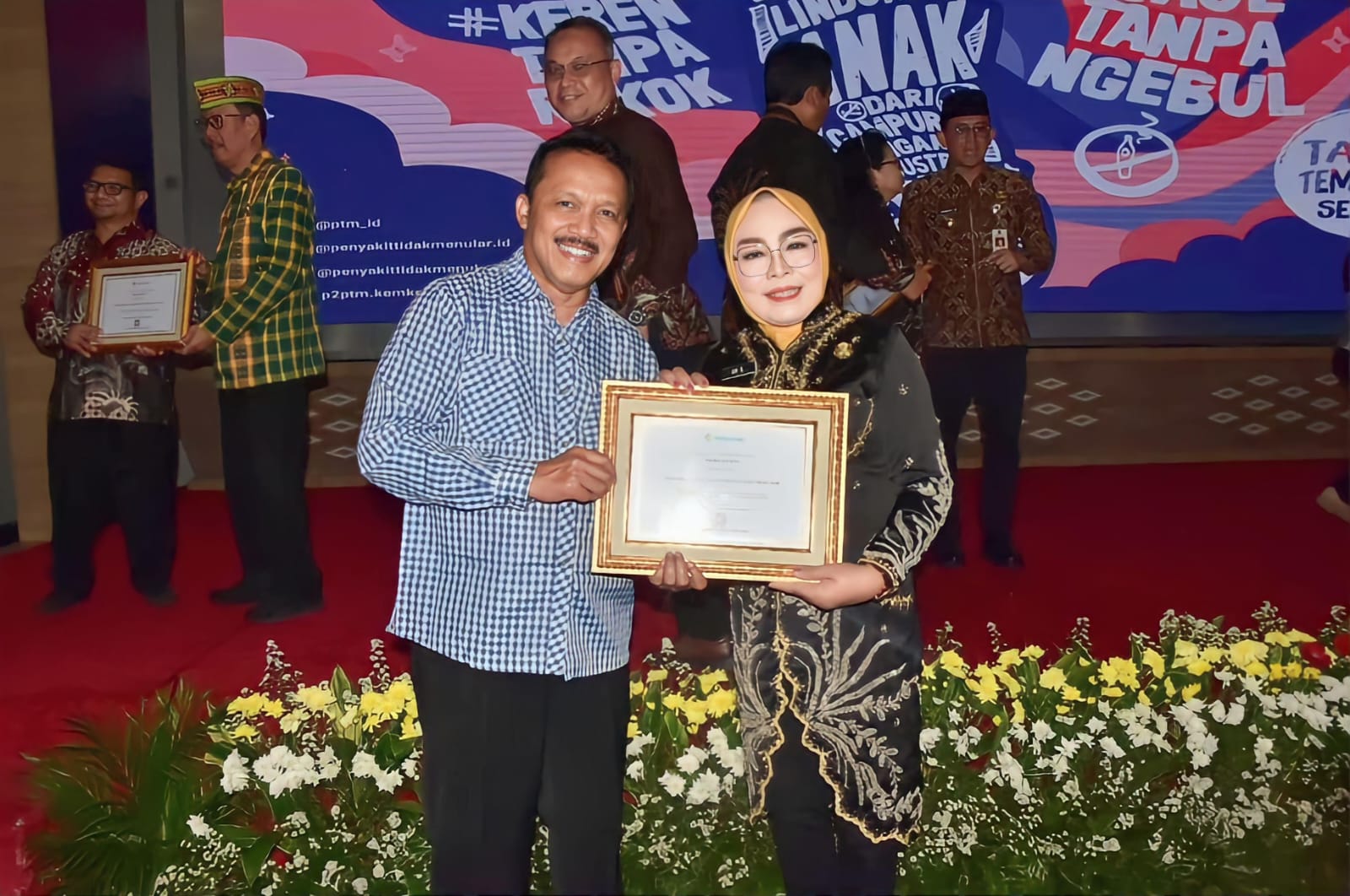 Pemkab Grobogan Menerima Penghargaan Paramesti dari Kemenkes