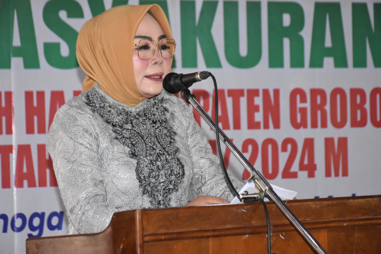 Bupati Grobogan Menghadiri Acara Tasyakuran Jamaah Haji Kabupaten Grobogan