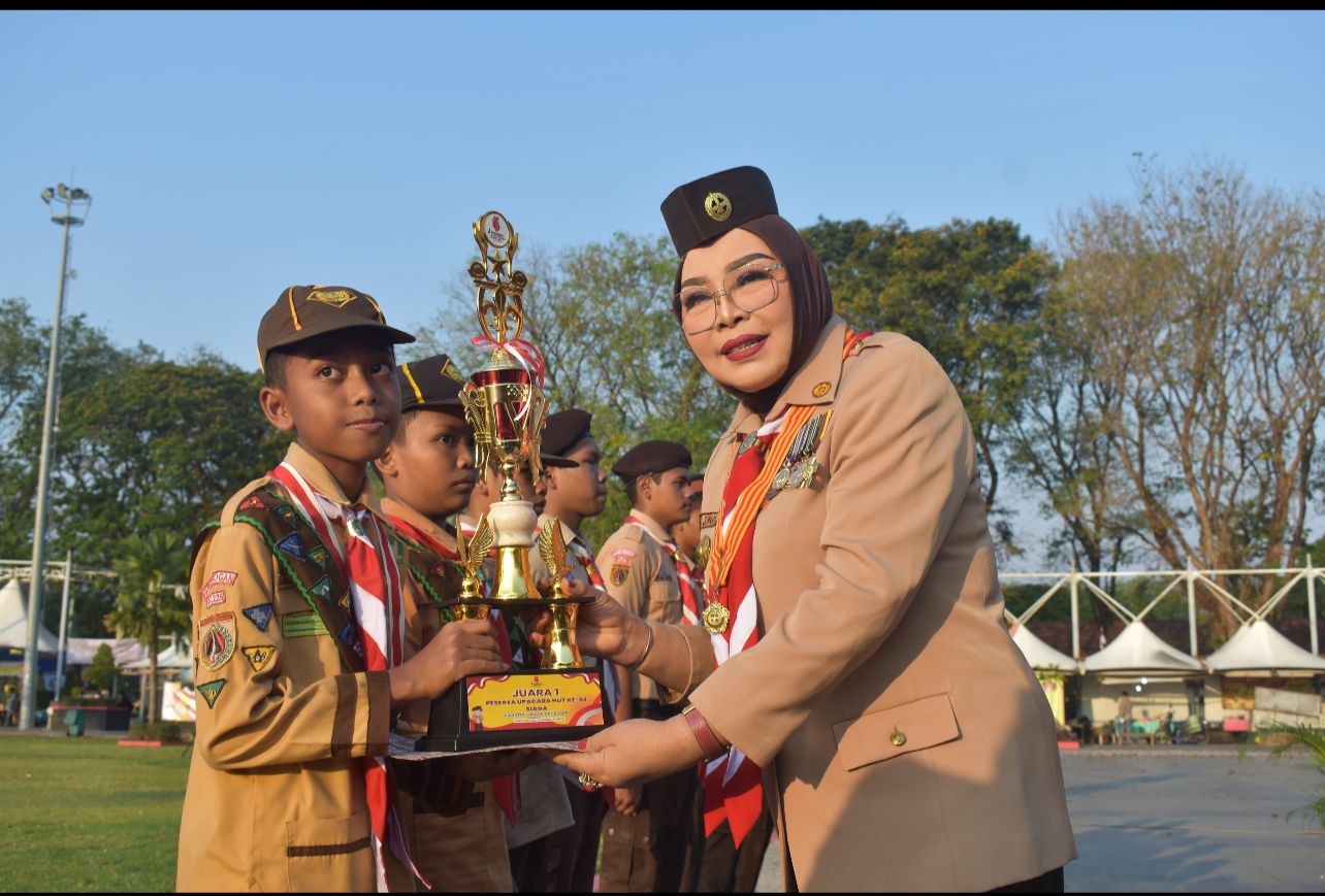Upacara Hari Pramuka Ke-63 "Pramuka Berjiwa Pancasila Menjaga NKRI"