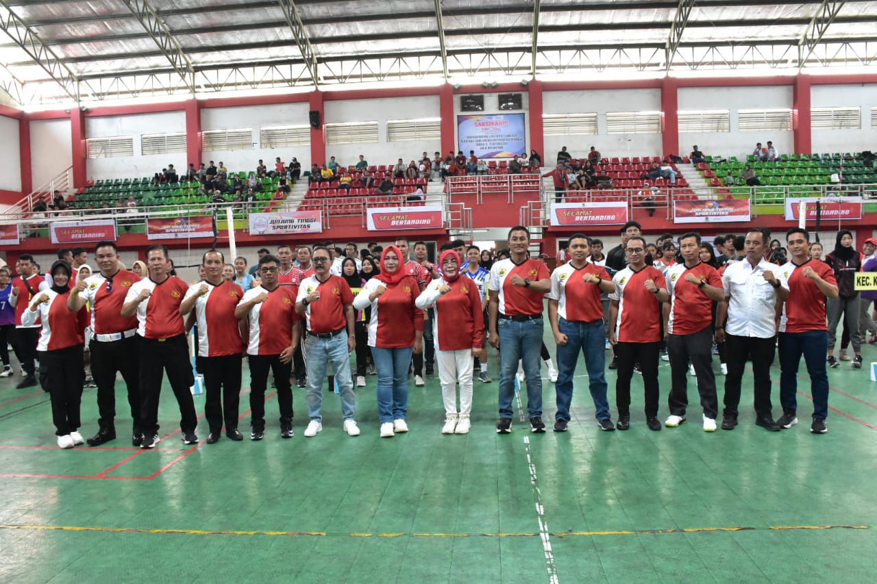 Polres Grobogan Gelar Kejuaraan Bola Voli Antar Kecamatan di Kabupaten Grobogan