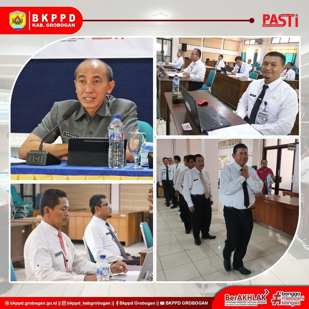 Sekda Buka Tahapan  Penyusunan Uji Gagasan/Makalah Seleksi JPT Pratama Grobogan 2024