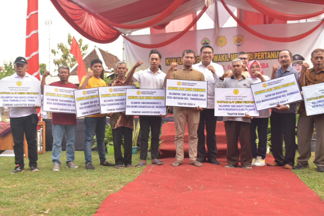 Wamentan Sudaryono Kembali Melakukan Kunjungan Kerja di Kabupaten Grobogan 