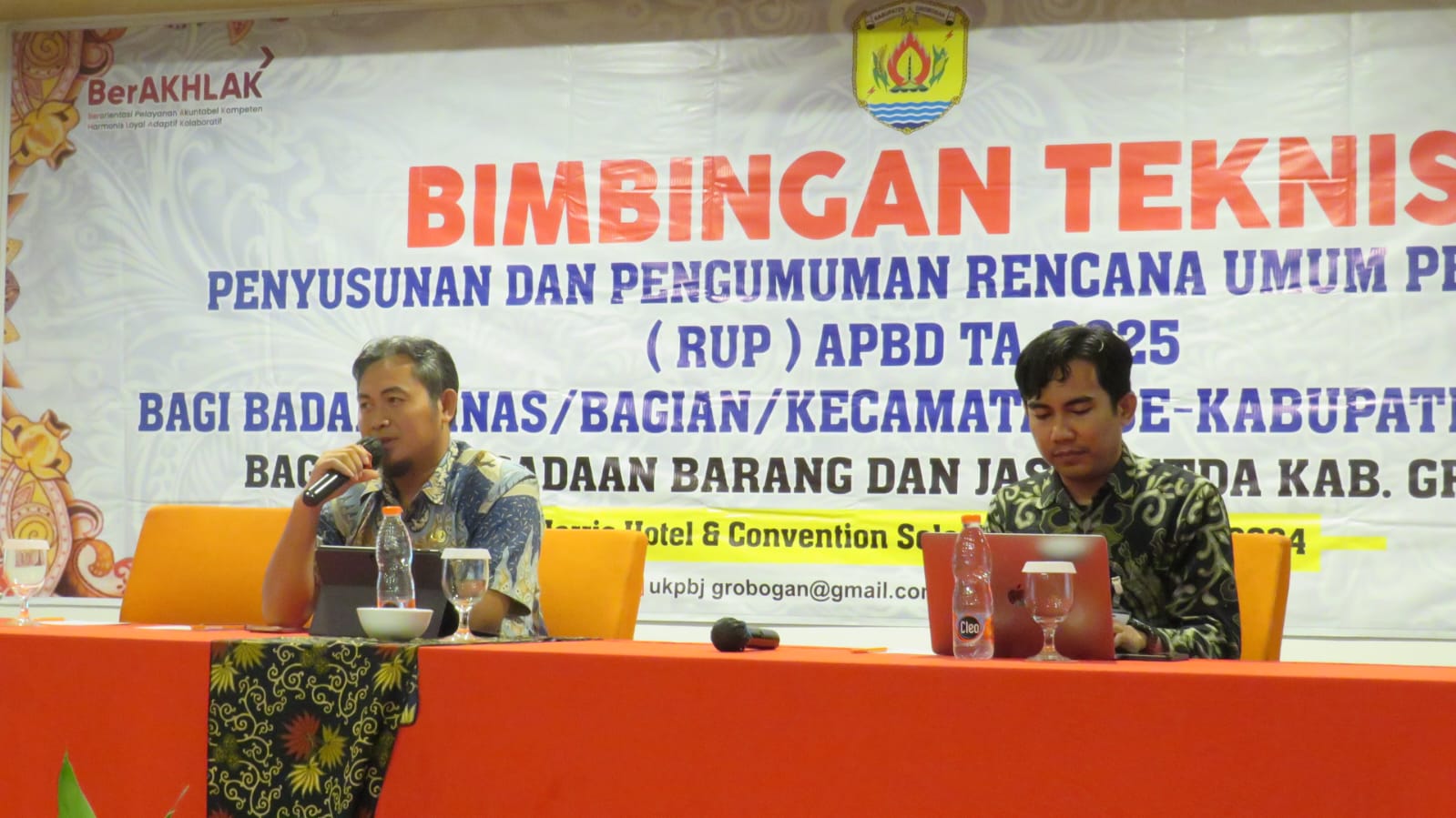 Pemkab Grobogan Gelar Bimtek Penyusunan dan Pengumuman RUP APBD Tahun Anggaran 2025