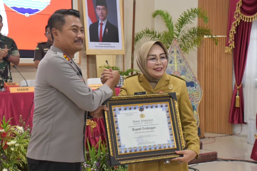Bupati Grobogan Apresiasi Kinerja Polres dalam Rilis Akhir Tahun