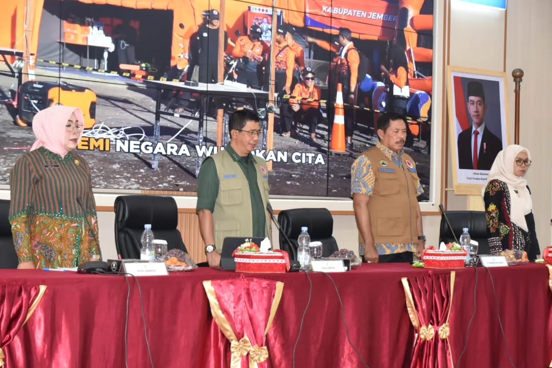 RAKOR PENANGANAN BANJIR, KOLABORASI LINTAS SEKTOR TINGKATKAN KETAHANAN WILAYAH TERHADAP BENCANA