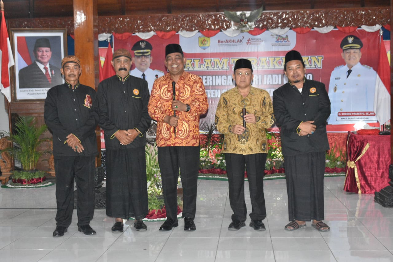 MALAM TIRAKATAN HARI JADI KE-299 KABUPATEN GROBOGAN: MERAJUT HARMONI, MENJAGA KEBERLANJUTAN