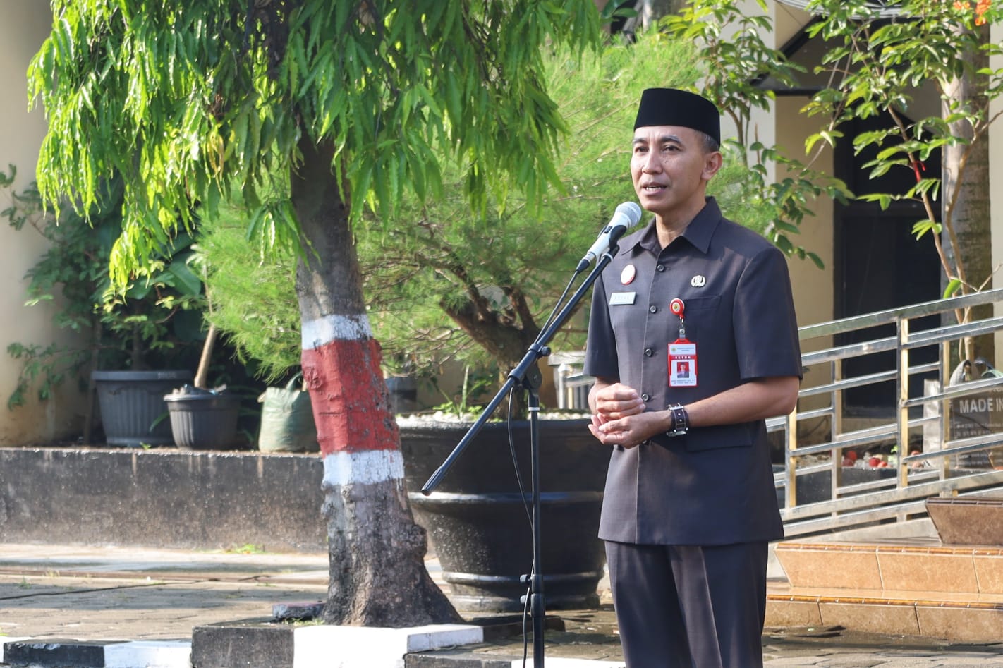 Apel ASN Grobogan: Sekda Anang Armunanto Ingatkan Komitmen Pelayanan dan Panca Prasetya Korpri