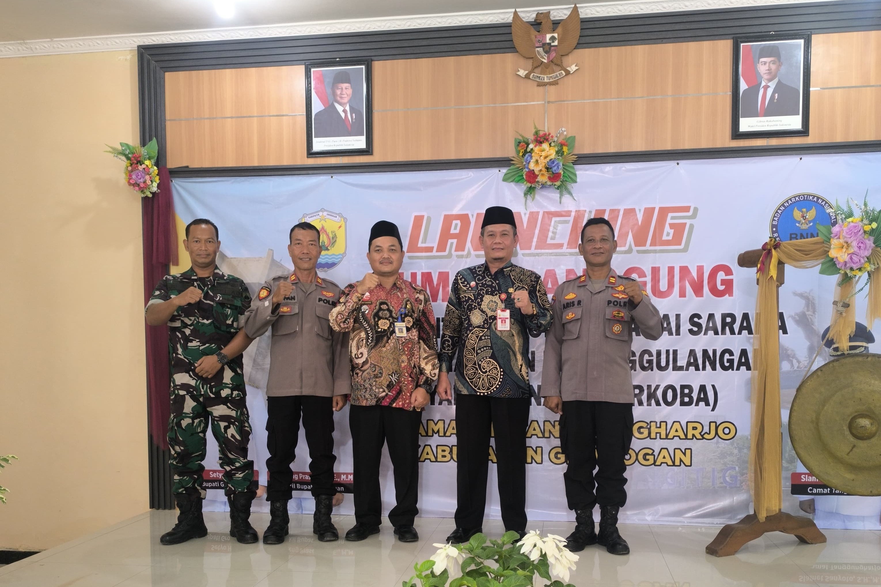 Forum Anti Narkoba Diluncurkan di Tanggungharjo, Pemkab Grobogan Tegaskan Komitmen P4GN