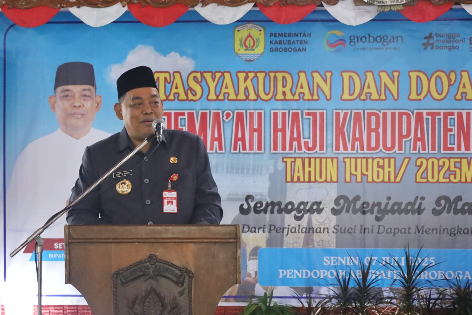 Tasyakuran Jamaah Haji Grobogan: Sapaan Hangat, Rasa Syukur, dan Harapan Bersama