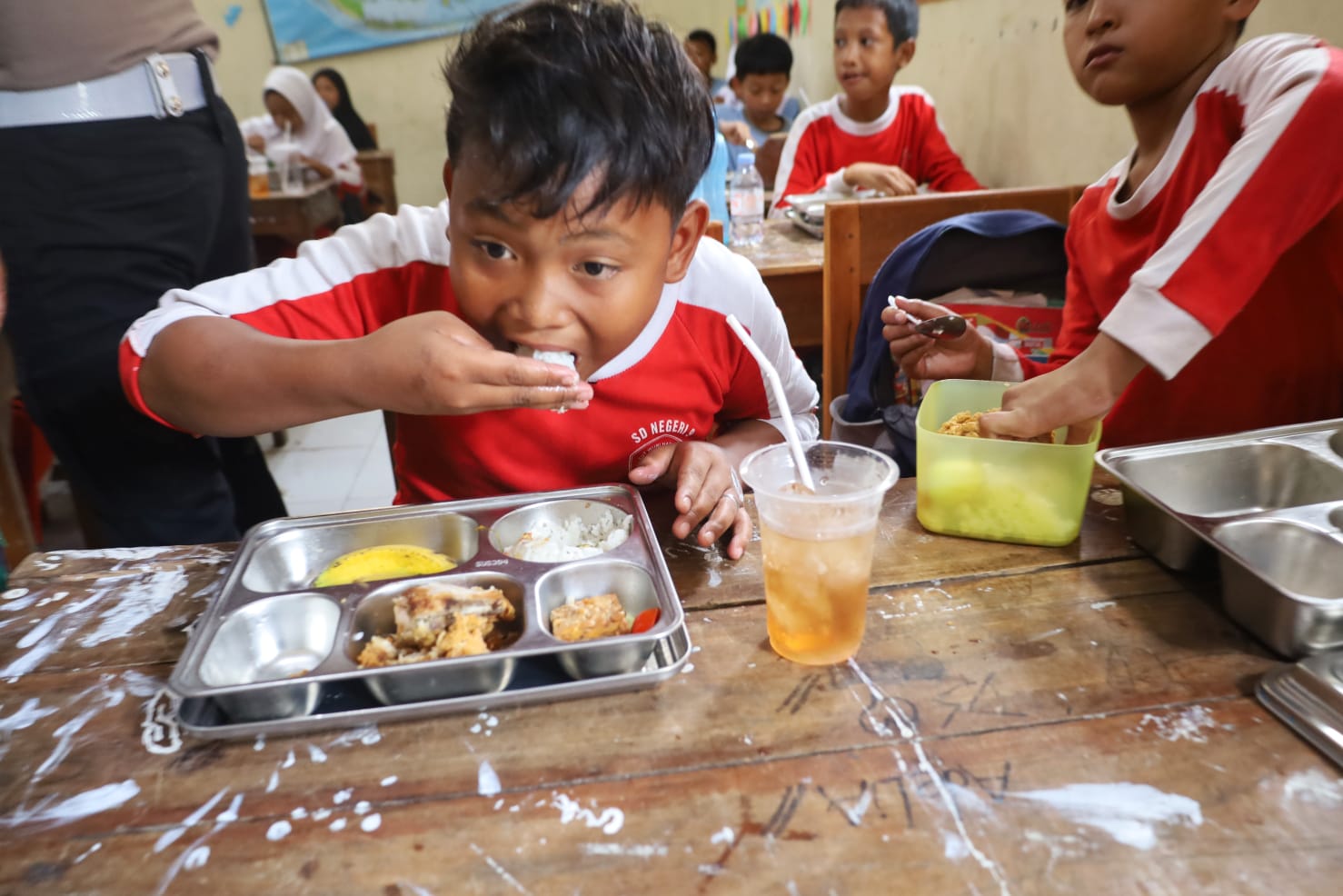 Satgas MBG Grobogan Tinjau Distribusi Makan Bergizi Gratis di Sekolah