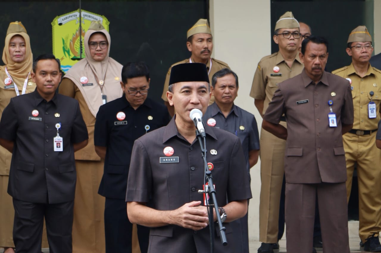 Sekda Grobogan Tekankan ASN BerAKHLAK: Integritas dan Kedekatan dengan Masyarakat