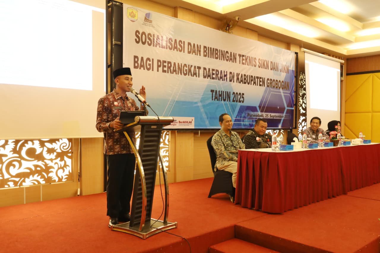 Arsip untuk Pembangunan: Sekda Grobogan Ajak Perangkat Daerah Manfaatkan SIKN dan JIKN