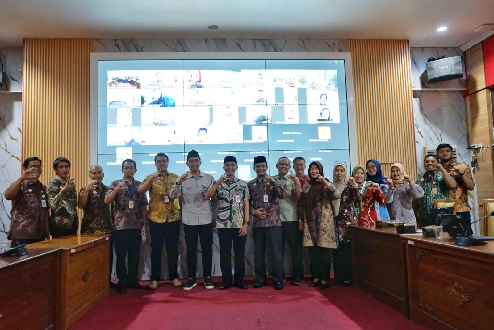 Jalani Tahapan Visitasi Keterbukaan Informasi Publik, ini dia Capaian hasilnya