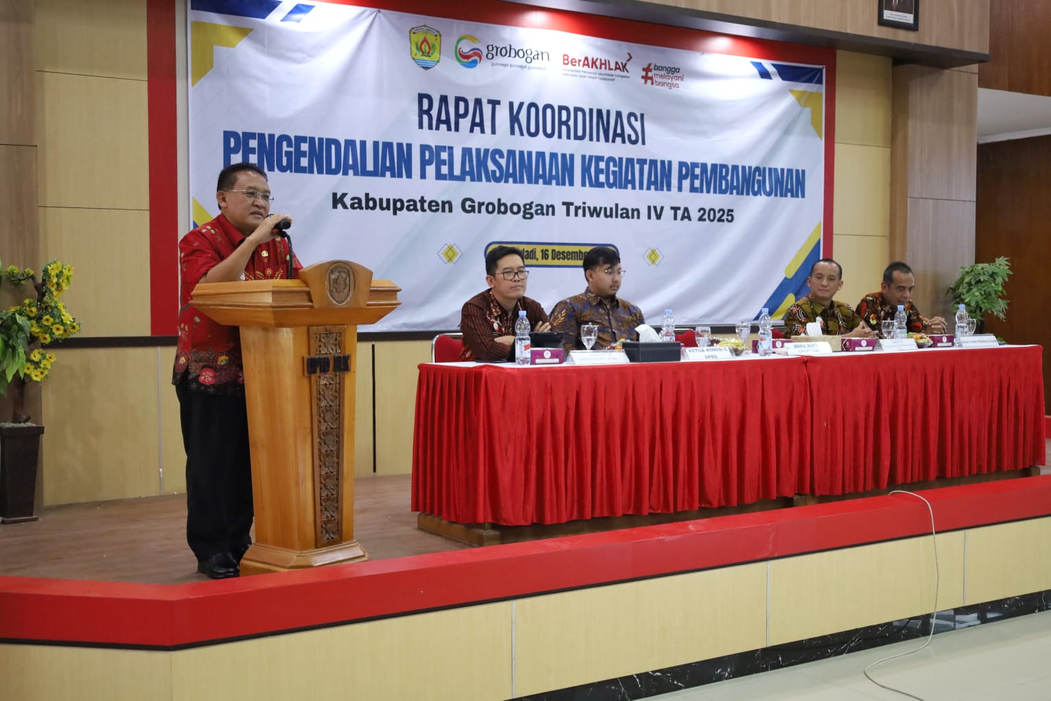 Rakor Pembangunan Triwulan IV 2025: Pemkab Grobogan Percepat Infrastruktur dan Siapkan Agenda 2026