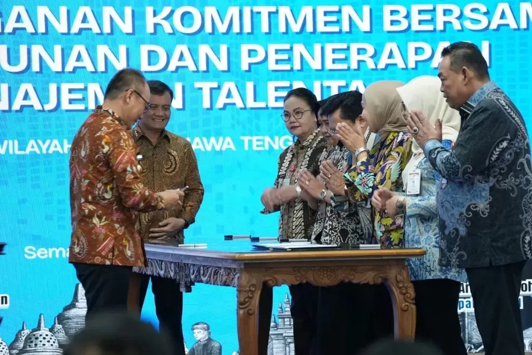 Perkuat Sistem Merit, Bupati Grobogan Sepakati Penerapan Manajemen Talenta ASN Se-Jateng