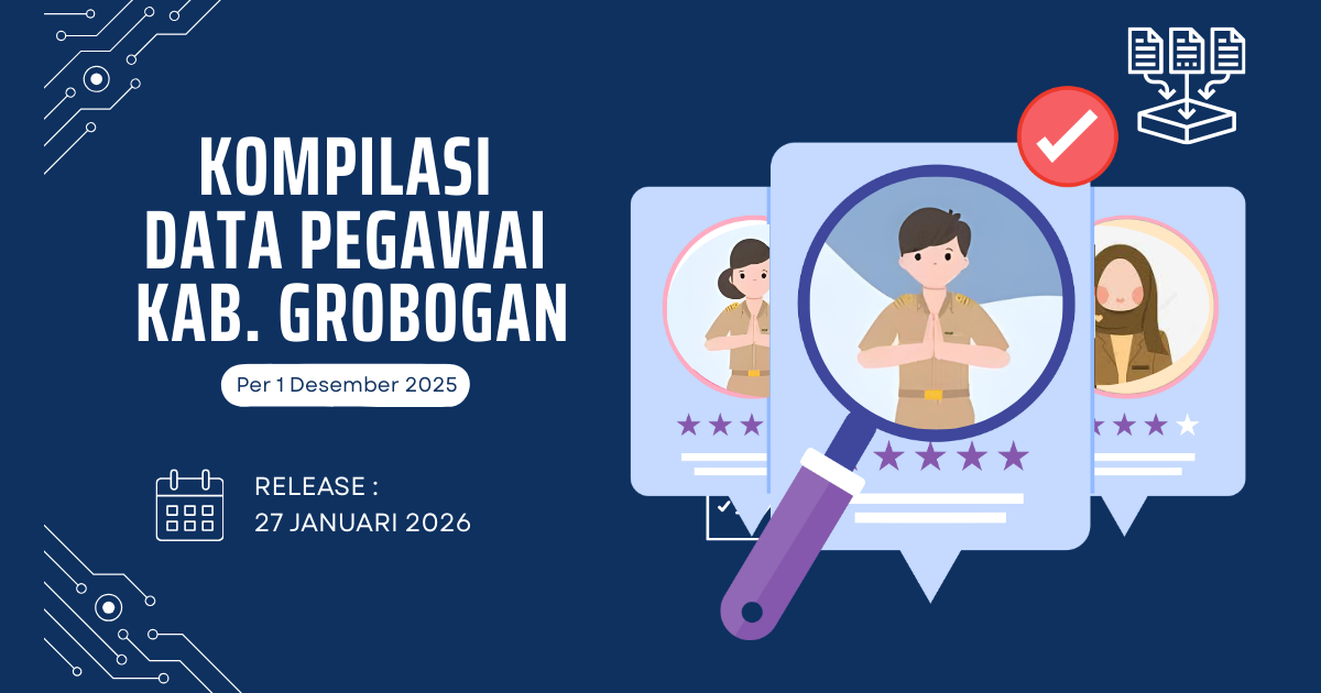 [JADWAL RILIS] Kompilasi Data Pegawai di Kabupaten Grobogan Tahun 2025